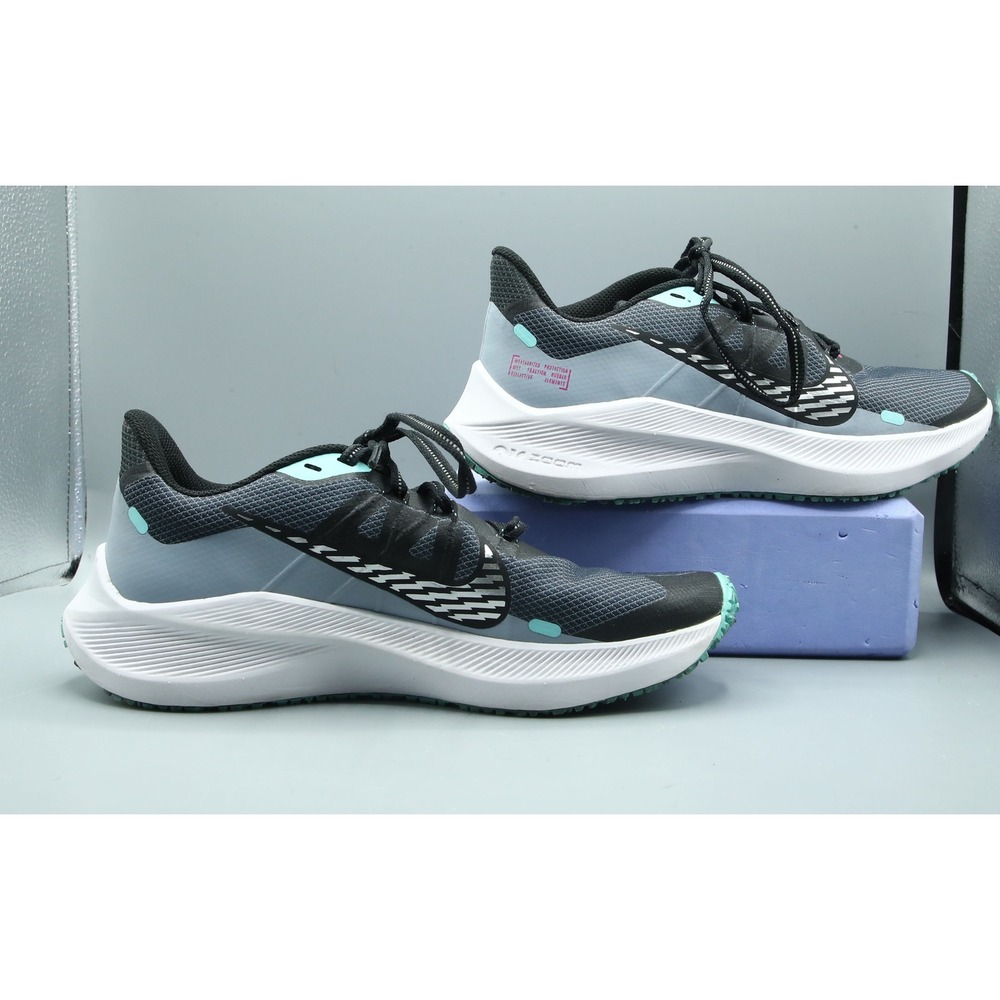 Nike Air Zoom Winflo 7 Shield Obsidian Mist Running Shoes CU3868-403 7